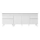 Kit 2 Balcões Gabinete Pia 150 Cm E Cooktop 70 Cm Veneza Mult