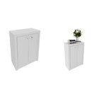 Kit 2 Balcões Me4103 Com 4 Portas E Prateleira 74,5cmx120cm B