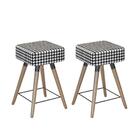 Kit 2 Bancos Baixo Rio 50 Cm - Salaone