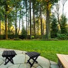 Kit 2 Bancos Dobráveis Ripados Baixos Compactos E Portáteis P