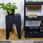 Kit 2 Bancos Floripa - Preto