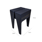 Kit 2 Bancos Floripa - Preto