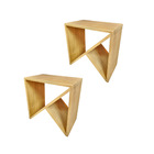 Kit 2 Bancos Multifuncionais - Mel