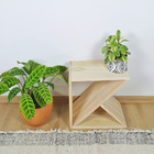 Kit 2 Bancos Multifuncionais - Natural