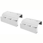 Kit 2 Bandejas Laqueada Para Sofá Porta Copos Com Porta Contr