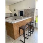 Kit 2 Banqueta Alta Cozinha Bar Balcão Bistrô Industrial Pret