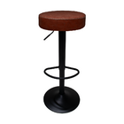 Kit 2 Banqueta Alta Estofado Para Cozinha Bar Pub Bistrô Ilha