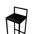 Kit 2 Banqueta Alta Jade Industrial Cozinha Bar Café Balcão B