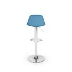 Kit 2 Banqueta Alta Leda Estofada Com Base Giratória E Regula