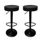 Kit 2 Banqueta Cadeira Alta Estofado Para Cozinha Balcão Bar