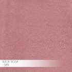 Kit 2 Banqueta Decorativa Kathy Base Preta Suede Rosa G41 - G