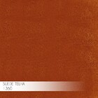 Kit 2 Banqueta Decorativa Rubel Base Preta Suede Telha G41 -