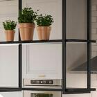 Kit 2 Banqueta E Prateleira Teto Aurum Dhom