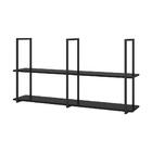 Kit 2 Banqueta E Prateleira Teto Aurum Dhom