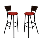 Kit 2 Banqueta Para Cozinha Para  Alta Banco Para Bancada Bar