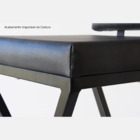 Kit 2 Banqueta Zenite 75 Cm Preta Preto