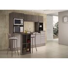 Kit 2 Banquetas Alta 17  Marrom