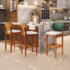 Kit 2 Banquetas Alta Bar Cozinha Sala Jantar Betta L02 Imbuia