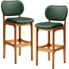 Kit 2 Banquetas Alta Bar Cozinha Sala Jantar Fixa Betta L02 I