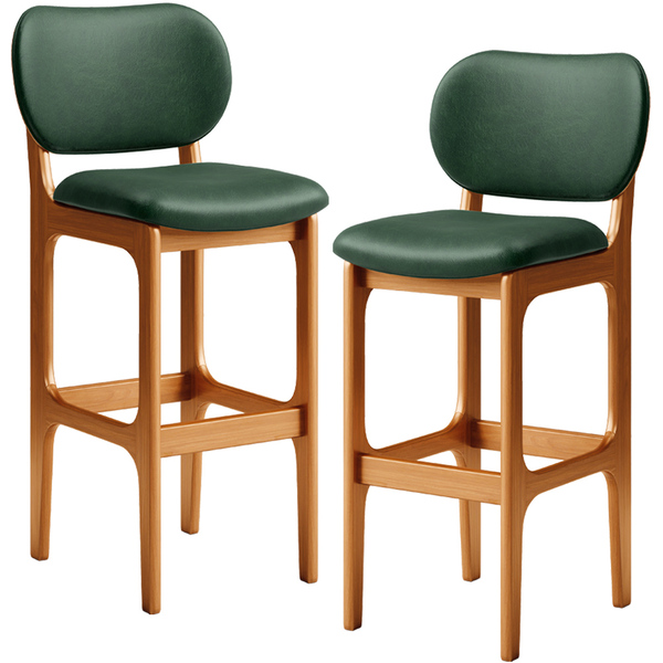 Kit 2 Banquetas Alta Bar Cozinha Sala Jantar Fixa Betta L02 I