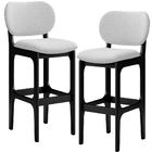 Kit 2 Banquetas Alta Bar Cozinha Sala Jantar Fixa Betta L02 P