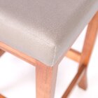 Kit 2 Banquetas Alta Em Madeira Maciça Toquio Pinhao