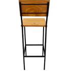 Kit 2 Banquetas Alta Ferro Bar Cozinha Americana Bancada Prom