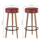 Kit 2 Banquetas Alta Gourmet Sylla Telha