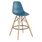 Kit 2 Banquetas Altas Bancada Cozinha Eames Eiffel