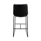 Kit 2 Banquetas Altas Com Encosto Alto Estofado Para Cozinha