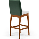 Kit 2 Banquetas Altas Cozinha Sala Jantar Fixa Mila L02 Facto