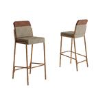 Kit 2 Banquetas Altas Duo Carraro Areia E Rosê