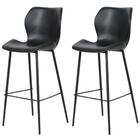 Kit 2 Banquetas Altas Itajaí Rivatti Madeira Revestida Em Pol