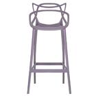 Kit 2 Banquetas Altas Masters Allegra Lilás