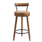 Kit 2 Banquetas Altas Napoles Couríssimo Amarula - Loja Sheep