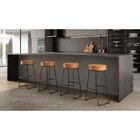 Kit 2 Banquetas Altas Nice Aço Industrial Yescasa