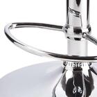 Kit 2 Banquetas Altas Recife Fitz Rivatti Pu Marrom Base Disc