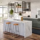 Kit 2 Banquetas Altas Togo Industrial Madeira Maciça Peroba R