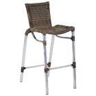 Kit 2 Banquetas Alumínio Fortaleza Alta Para Balcão Cozinha B