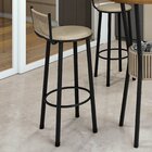 Kit 2 Banquetas Assento Estofado Para Cozinha Bete Rami/pérola