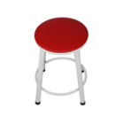 Kit 2 Banquetas Baixa Banco Cozinha Americana Balcão Bar Aço