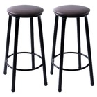 Kit 2 Banquetas Banco Gold Alta S/ Encosto Balcão Cozinha