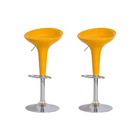 Kit 2 Banquetas Bombo Amarela