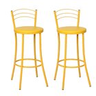 Kit 2 Banquetas Bp26-a A105 Amarelo