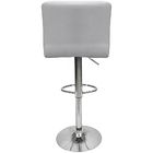 Kit 2 Banquetas Confort Gomos Estofada Couro Giratória C/ Reg