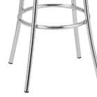 Kit 2 Banquetas Cromadas Bc26-a De Metal E Assento Espuma D15