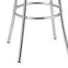 Kit 2 Banquetas Cromadas Bc26-a De Metal E Assento Espuma D15