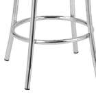 Kit 2 Banquetas Cromadas Bc26b De Metal E Assento Espuma D15