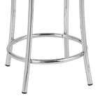 Kit 2 Banquetas Cromadas Bc26c De Metal E Assento Espuma D15