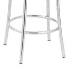 Kit 2 Banquetas Cromadas Bc51b De Metal E Assento Espuma D15